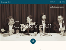 Tablet Screenshot of cookiejar.at